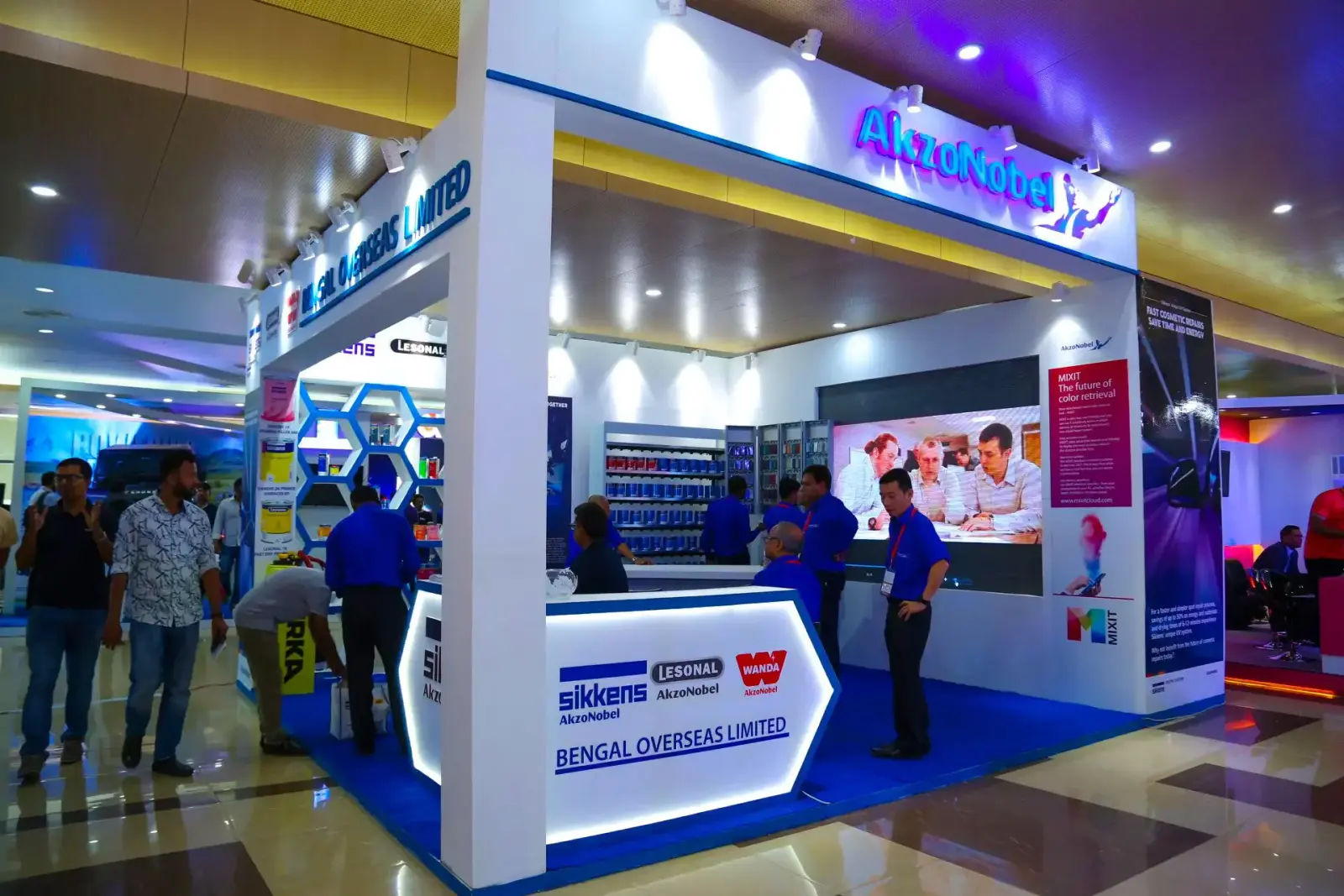 Bengal Overseas Automotive Lubricant Booth