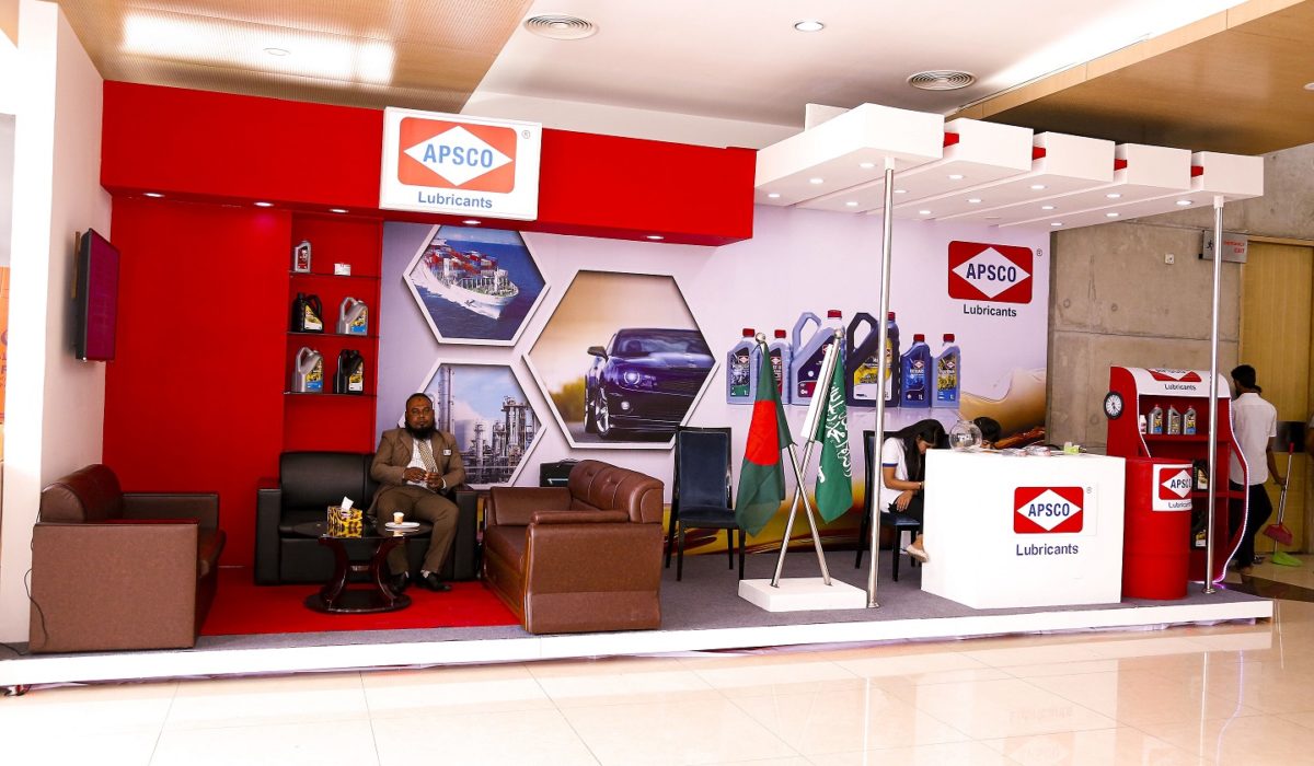 APSCO Lubricant Booth at Dhaka Motor Show