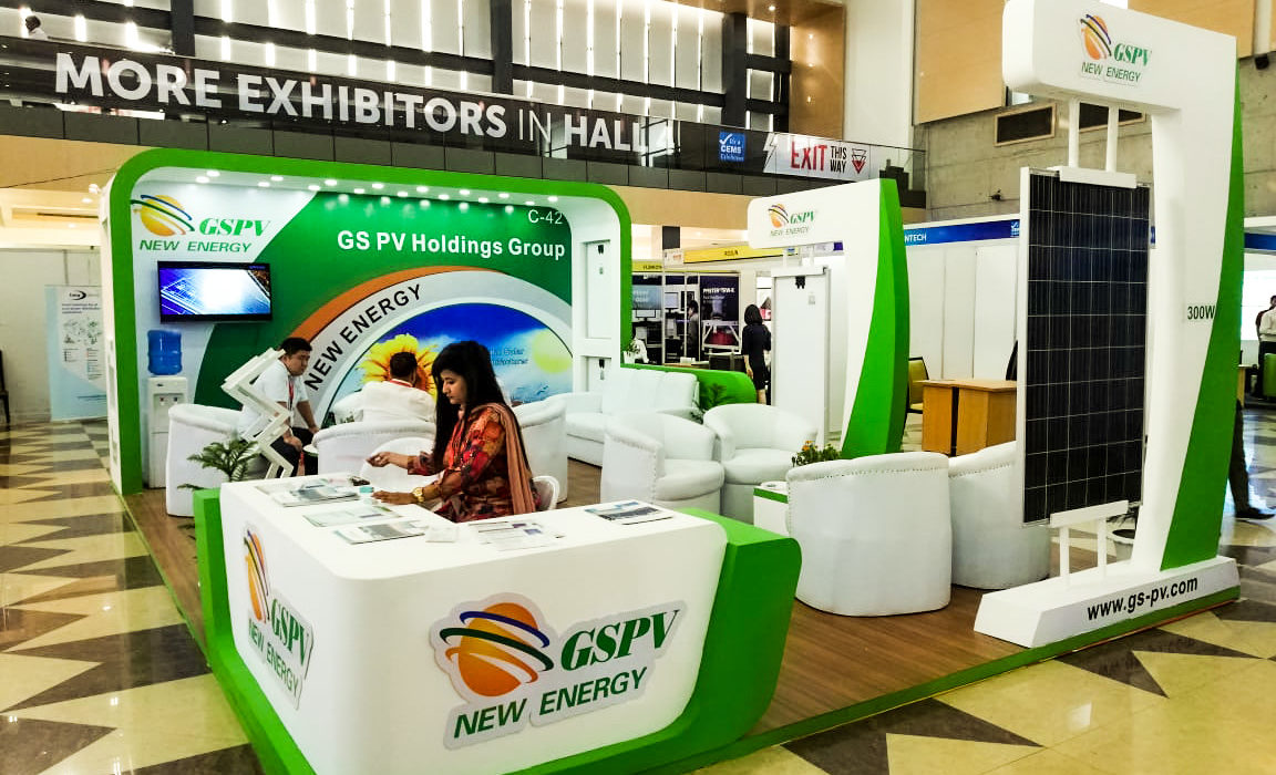 GSPV Solar booth at Solar Bangladeh Intl Expo